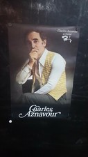 BELLE AFFICHE CHARLES AZNAVOUR BARCLAY