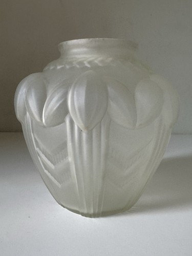 Vase art déco - en, verre