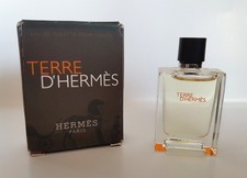 miniature de parfum TERRE D' HERMES - EDT 7,5 ml