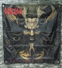 Drapeau Deicide " Banished by sin "