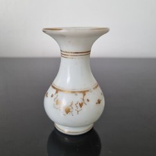 Petit Pot Vase en Opaline Cristal Opalin XIXè Miniature 19thC 