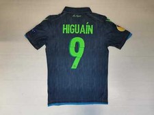 3915 Macron Naples 2014/15 Maillot Course Away 9 Higuain Europa Ligue 58064315