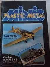 MINIS PLASTIC-METAL n°82 - 1983 - T6G TEXAN HELLER, ACMAT 6X6, VÉHICULES POMPIER