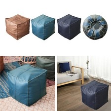 Housse pouf marocain fait - housse, de