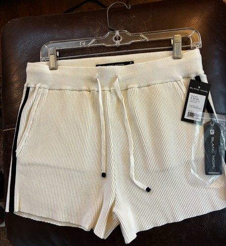 Blanc noir womens shorts nwt - noir,