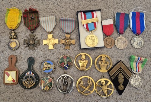 French military medals badges - french,