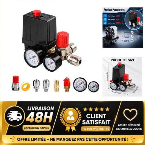 Kit pressostat compresseur - kit,