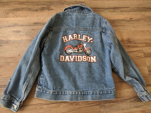 Harley davidson jean jacket - davidson,