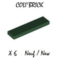 Lego 2431 - 6x Plaque Lisse /