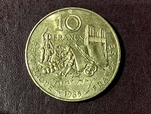 France monnaie francs 1985 - 10,