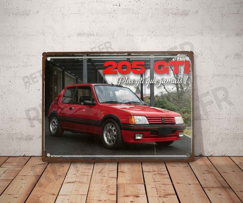 Plaque métal vintage peugeot