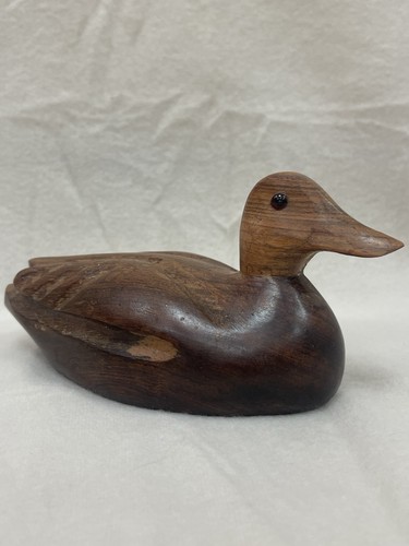 Canard décoratif bois - canard, en