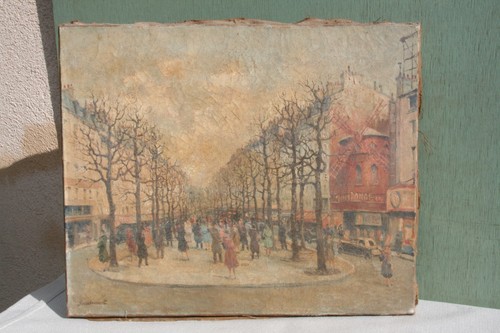 Tableau peinture emile - tableau,