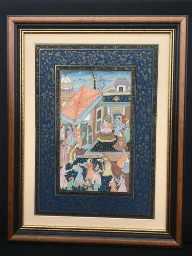 Tableau peinture sur soie - tableau,