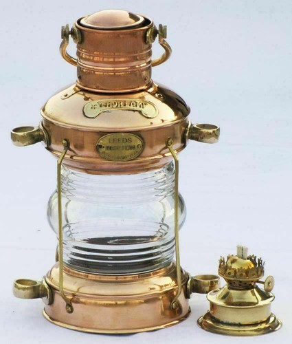 Lampe pétrole ancre - lampe,