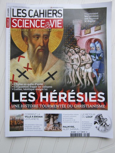 Les cahiers science vie - cahiers, de