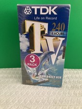 TDK - Lot 3 Cassettes Vidéos