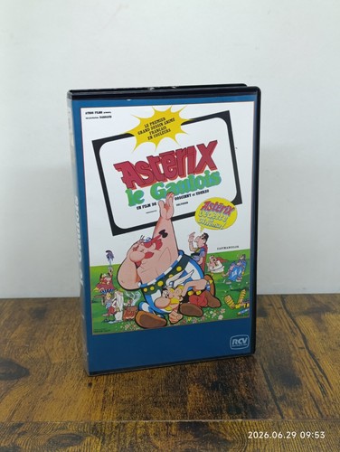 Vhs astérix gaulois k7 - le,