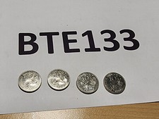 Lot 4 pièces 10 francs 1986