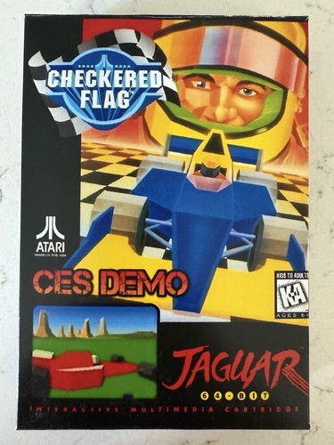 Atari jaguar checkered flag - jaguar,