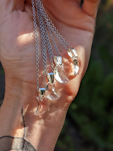 Swarovski decorated moon - swarovski,