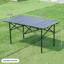 table de camping pliante aluminium. Camping -car très pratique.95x55x50cm Table