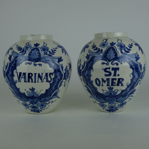 Vases bleu delft pots tabac - delft,