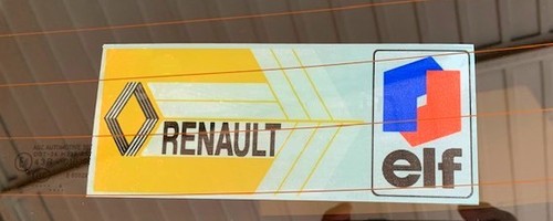 Adhésif sticker renault - adhésif,