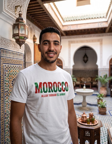 Coupe monde maroc shirt - du, t-shirt