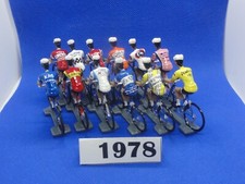 FIGURINE CYCLISTE - Format Cofalu - 1978 TOUR DE FRANCE COMPLET (12 Figurines)
