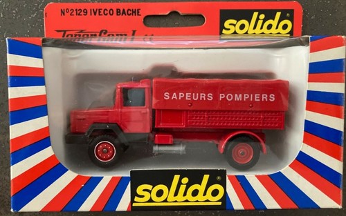 Solido camion pompier iveco - solido,