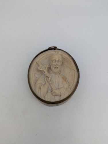 Ancien reliquaire sculpté en - reliquaire,,