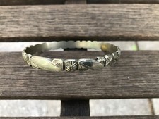 bracelet métal argenté