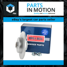 2x Brake Discs Pair Solid fits