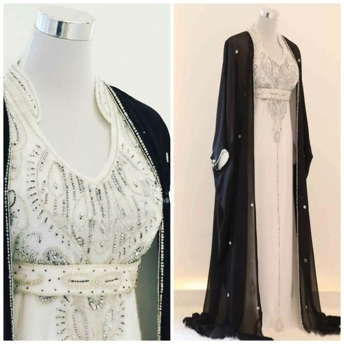 Robe georgette abaya - georgette,