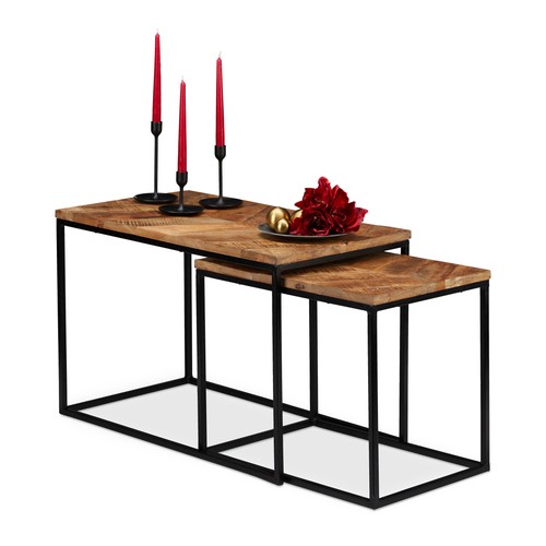 Table basse bois - , manguier