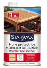 Huile protectrice teck bois exotiques mobilier de jardin Haute protection 1L STA