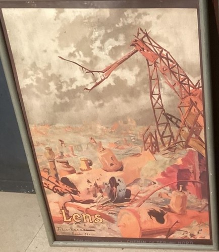Affiche originale lens chemins - affiche,