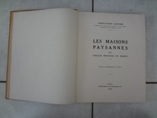 Livre : Les maisons paysannes