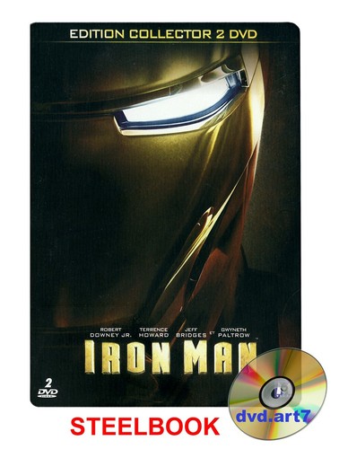 Dvd steelbook iron man 2 - 1,