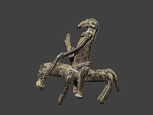 Art africain cavalier en - art,
