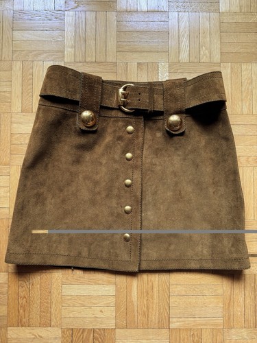 Jupe courte daim suède gucci - jupe,