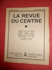 Revue centre juillet - du,