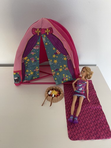 Mattel barbie tent camp - barbie,