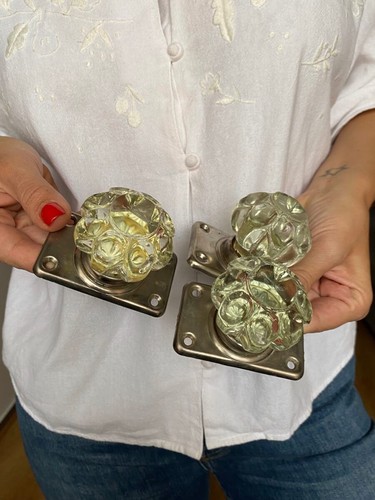 Poignée porte verre métal - poignée,