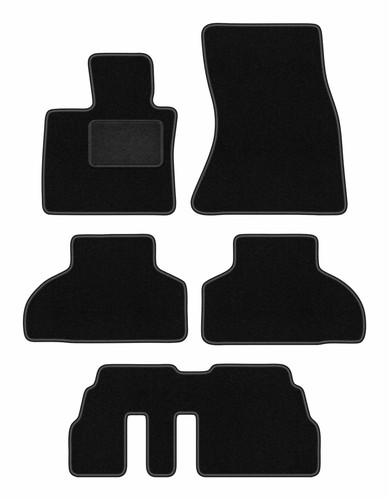 Tapis sol velours noir - sol, en