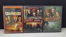 Pirates des caraïbes 1, 2 et 3 - Dvd en bon état
