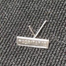 H20) LOT DE 10 mini MAURITANIE pour médaille militaire french medal