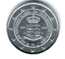 BELGIQUE 2017 - UNIVERSITE DE LIEGE - 2 EUROS PLAQUE ARGENT