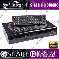 Sat-Integral S-1311 HD Combo (! 12 MOIS FUNCAM GSHARE ! FREE SATELLITE TV !)